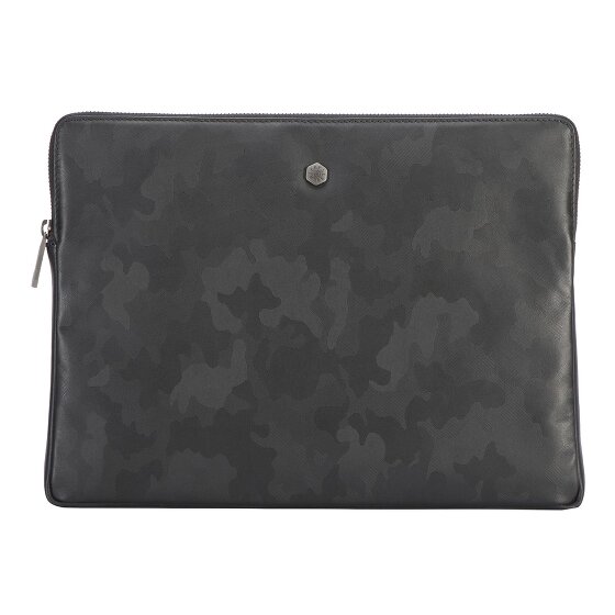 Jekyll & Hide Funda de cuero Havana para portátil de 36 cm