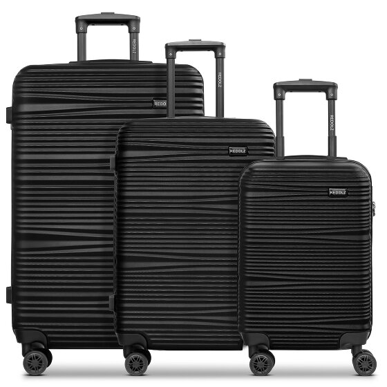 Redolz Essentials 16 3-SET 4 ruedas Set de maletas 3 piezas