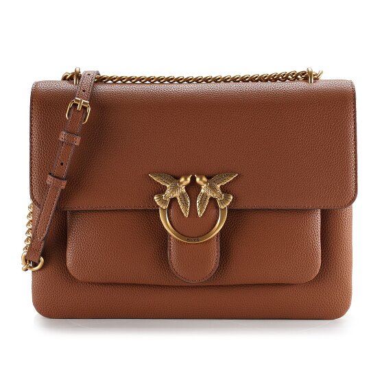 PINKO Love One Bolsa de hombro Piel 30 cm