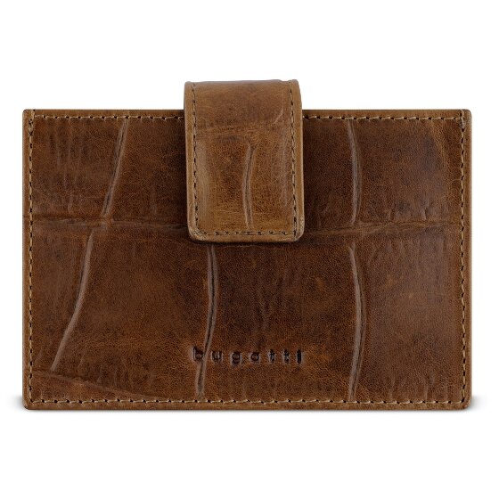 bugatti Nevio Estuche para tarjetas de crédito Protección RFID Piel 11 cm