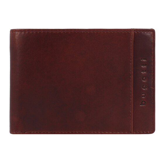 bugatti Romano Cartera Protección RFID Piel 12 cm