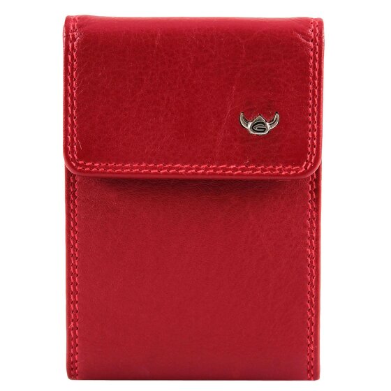 Golden Head Estuche para tarjetas de crédito Polo RFID de cuero 12 cm
