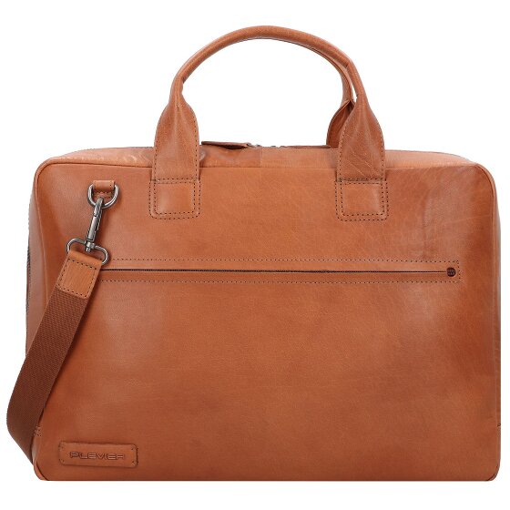Plevier Rock Maletín Protección RFID Piel 43 cm Compartimento para el portátil