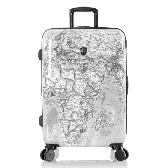 Heys Black Camo 4 ruedas Carrito M 66 cm con pliegue de expansión