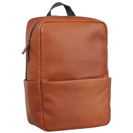 Leonhard Heyden Mochila Hamburgo Piel 40 cm Compartimento para portátil