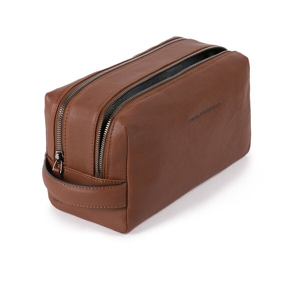 Piquadro Black Square Bolsa de aseo Piel 25 cm