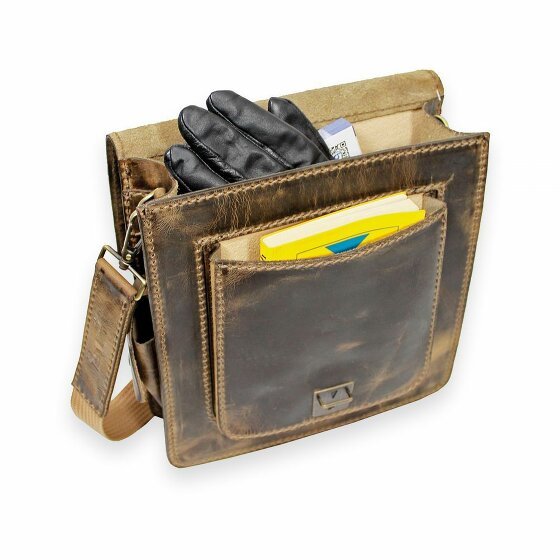 Mika Bolso bandolera cuero 26 cm