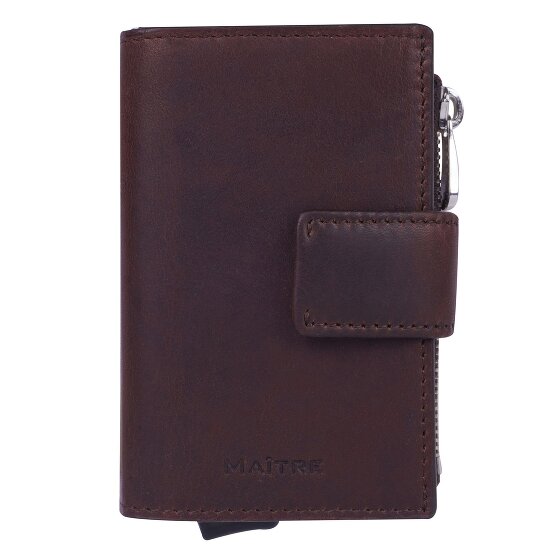 Maître Birkheim C-Four Estuche para tarjetas de crédito Protección RFID Piel 6.5 cm