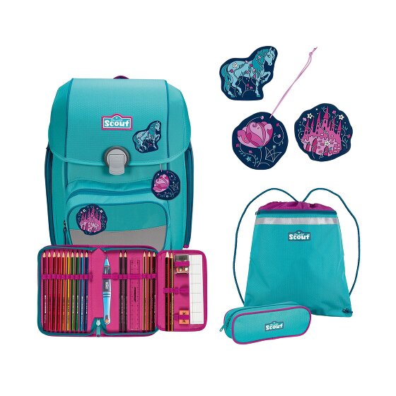 Scout Genius Juego de mochilas escolares 4 piezas