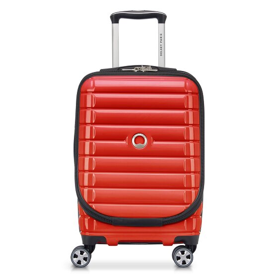 Delsey Paris Trolley de cabina Shadow 5.0 de 4 ruedas Compartimento para portátil de 55 cm con pliegue de expansión