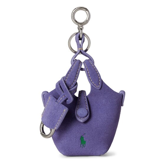 POLO RALPH LAUREN Colgante para bolso Polo Play de piel, 9,5 cm
