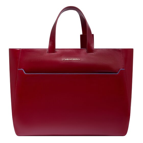 Piquadro Blue Square Bolsa de compras Piel 40 cm