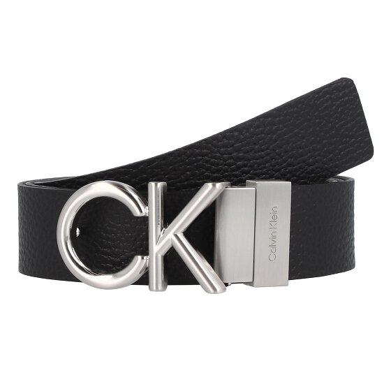 Calvin Klein CK Metal Bombe Cinturón Piel