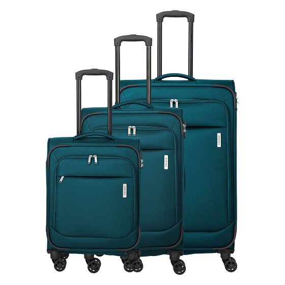 Travelite Priego 4 ruedas Set de maletas 3 piezas