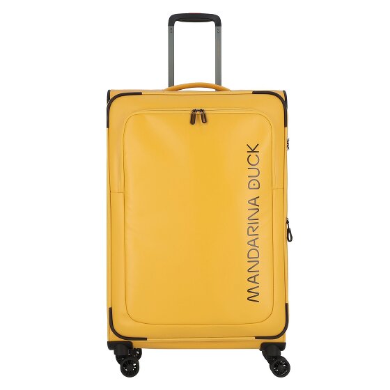 Mandarina Duck Eco Coated 4 ruedas Trolley L 78 cm Con fuelle expandible
