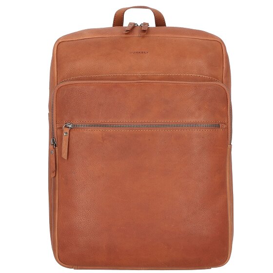 Burkely Mochila antigua Avery Piel 44 cm Compartimento para portátil