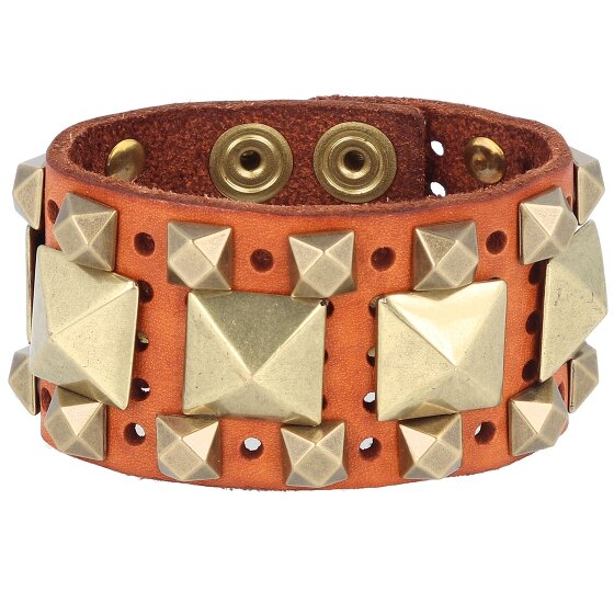 Campomaggi Pulsera de cuero de 19 cm