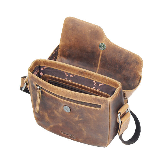 Greenland Nature Montana Bolso de hombro de cuero 21 cm