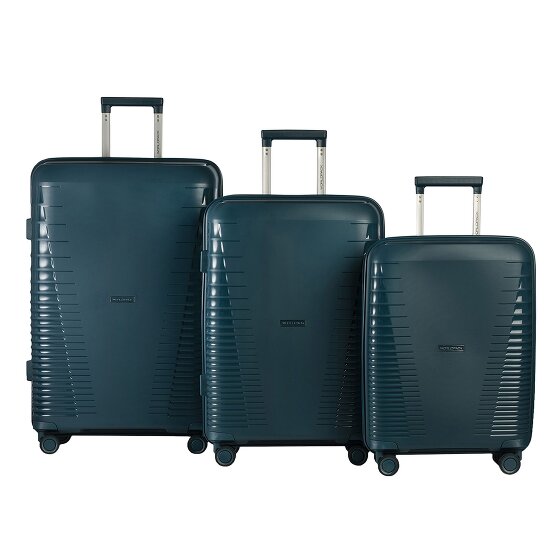 Worldpack Havanna 4 ruedas Juego de maletas 3 piezas