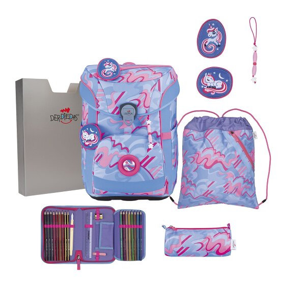 DerDieDas ErgoFlex Superflash Easy Juego de mochilas escolares