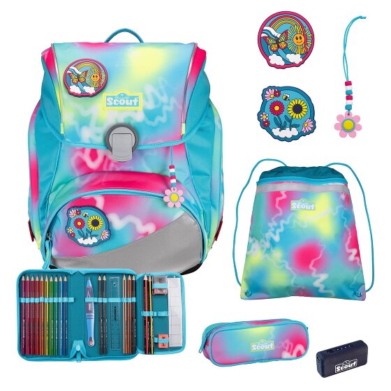Scout Alpha Safety Light Juego de mochilas escolares 5 piezas