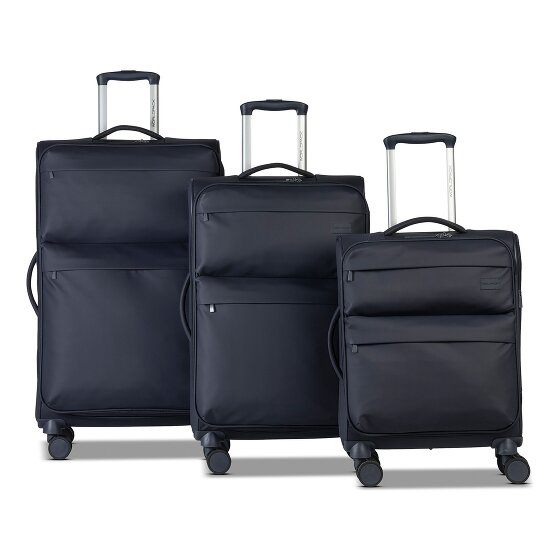 Worldpack Kyoto 4 ruedas Set de maletas 3 piezas Con fuelle expandible