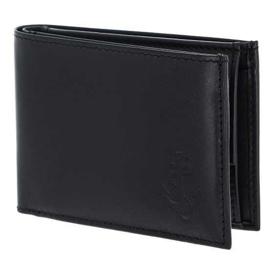 oxmox Leather Cartera Bloqueo RFID Piel natural 11 cm