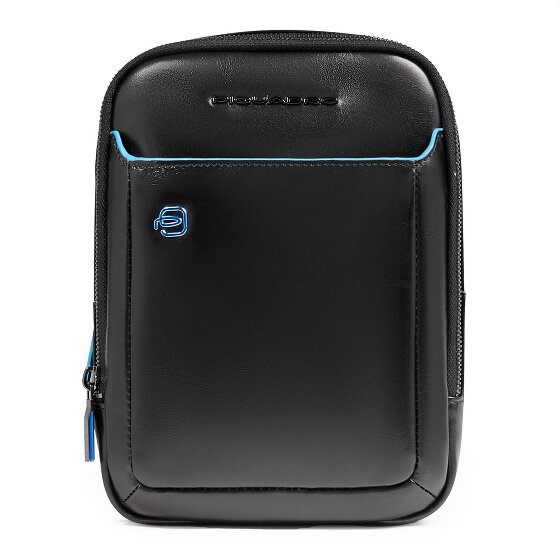 Piquadro Blue Square Bolsa de hombro Mini Bag Piel 17 cm