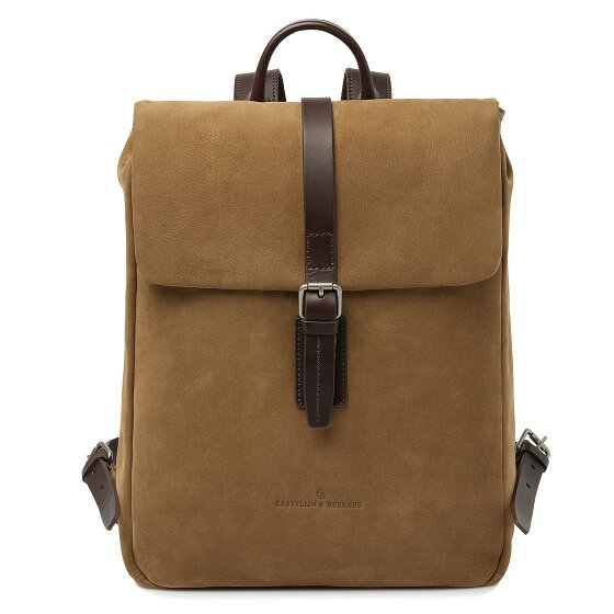 Castelijn & Beerens Veneto Mochila de negocios Protección RFID Piel 39 cm Compartimento para el portátil