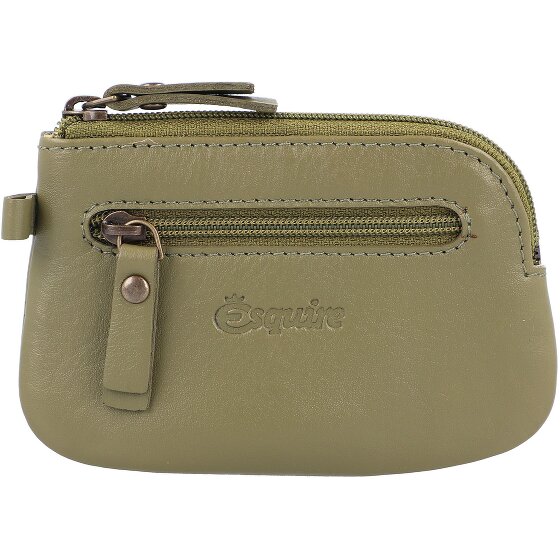 Esquire Estuche para llaves de Perú de cuero de 11 cm