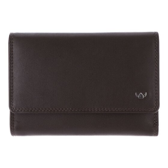 Golden Head Polo Cartera Bloqueo RFID Piel natural 14 cm