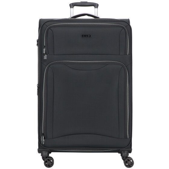 d&n Travel Line 9204 4 ruedas Carrito L 76 cm con pliegue de expansión
