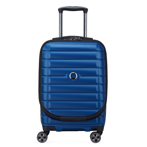 Delsey Paris Trolley de cabina Shadow 5.0 de 4 ruedas Compartimento para portátil de 55 cm con pliegue de expansión