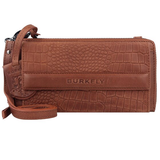 Burkely Bolsa de móvil Casual Carly RFID Piel 21 cm