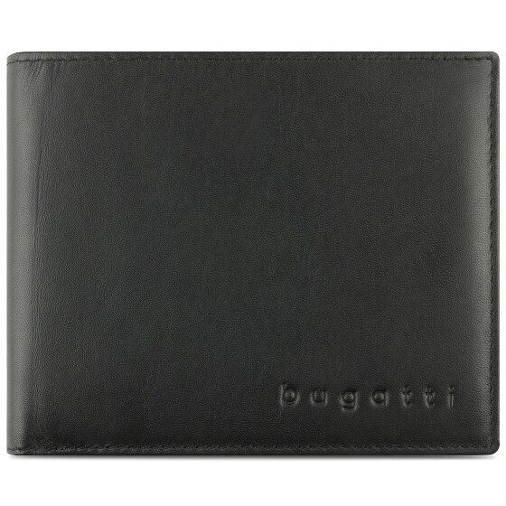 bugatti Super Slim Cartera Protección RFID Piel 9 cm