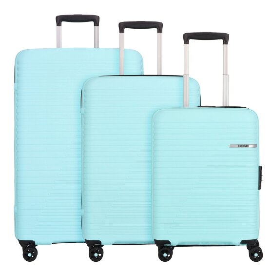 American Tourister Liftoff 4 ruedas Juego de maletas 3 piezas con pliegue de expansión