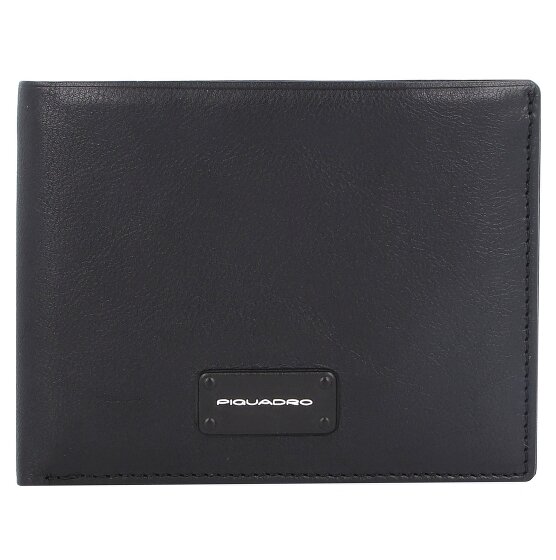 Piquadro Cartera Harper de cuero RFID 14 cm
