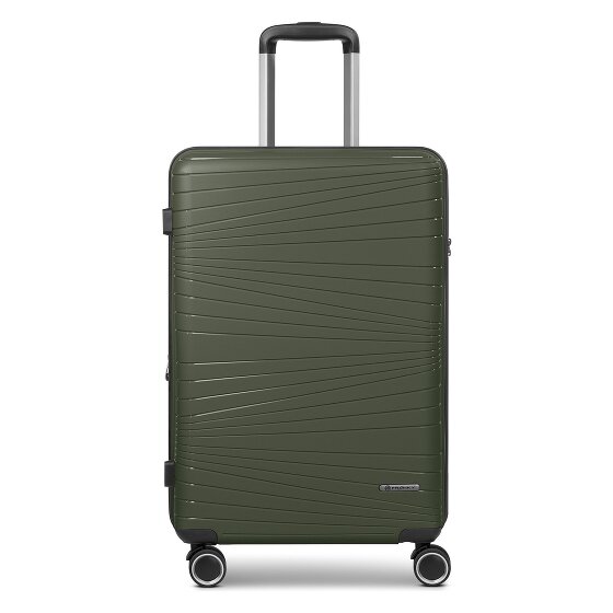 Franky Dallas 3.0 Trolley de 4 ruedas M 65 cm con plegado extensible