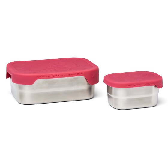 Ergobag Fiambrera de acero inoxidable 2 uds. 17 cm