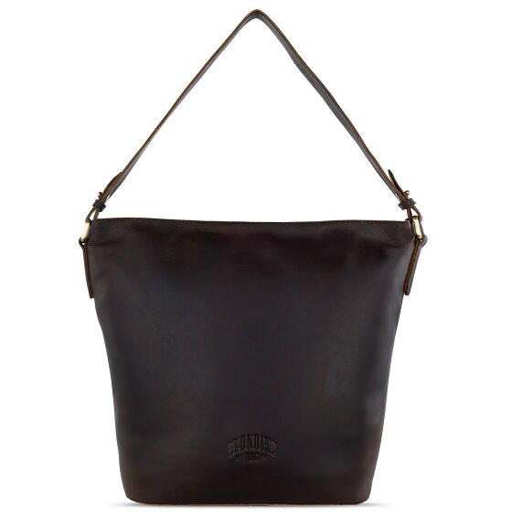Klondike 1896 Rush Samanta Bolso de hombro de cuero 27 cm