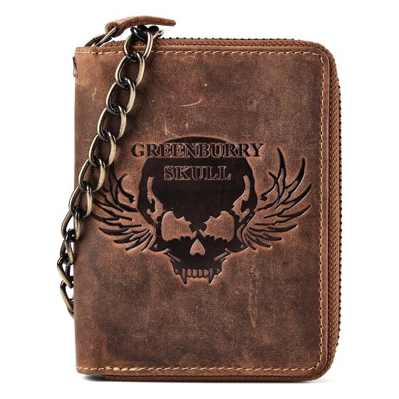 Greenburry Biker Cartera Piel 10 cm