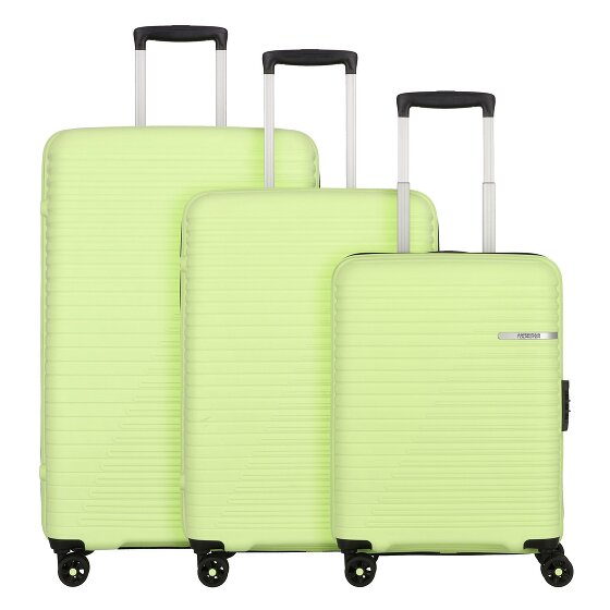 American Tourister Liftoff 4 ruedas Juego de maletas 3 piezas con pliegue de expansión