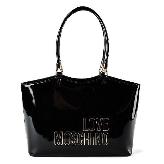 Love Moschino Enameled Logo Bolsa de compras 35 cm