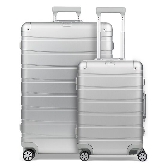 Redolz Pro Aluminium 4 ruedas Juego de maletas 2 piezas