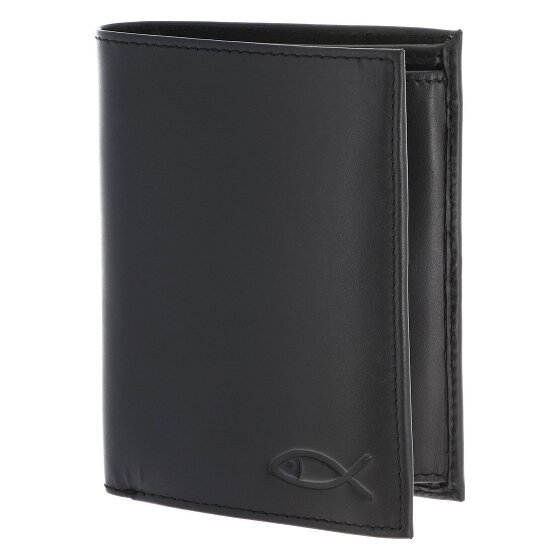 oxmox Leather Cartera Bloqueo RFID Piel natural 13 cm