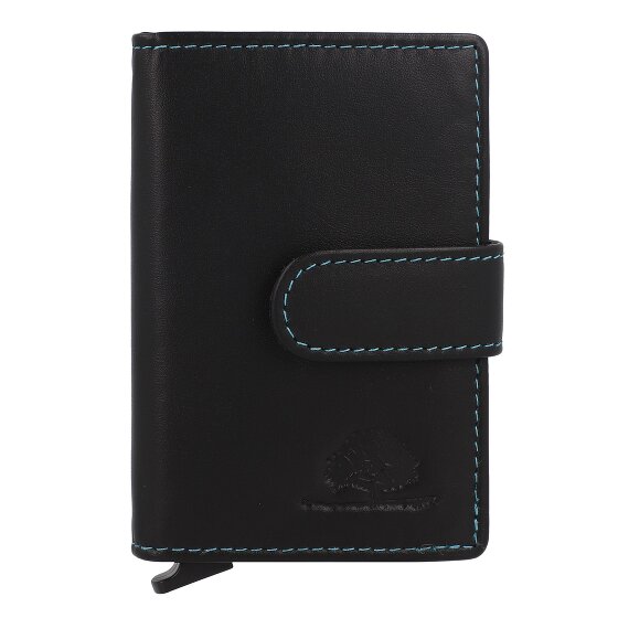 Greenburry Nappa Estuche para tarjetas de crédito Protección RFID Piel 7 cm