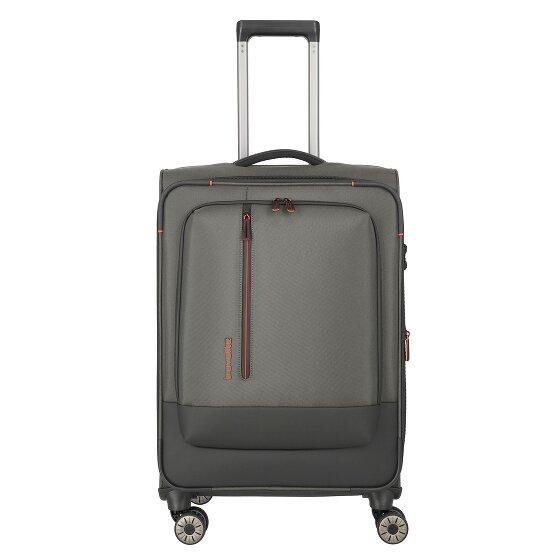 Travelite Crosslite 5.0 4 ruedas Carrito M 66 cm con pliegue de expansión