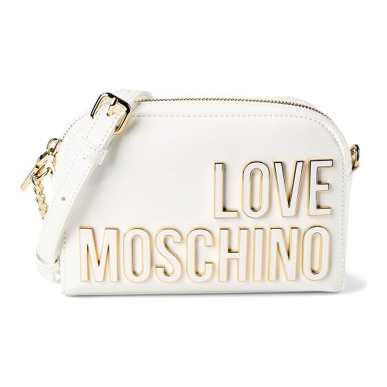 Love Moschino Enameled Logo Bolsa de hombro 20 cm