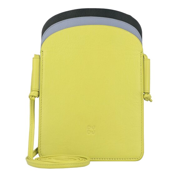 DuDu Bolsa de móvil de colores de Menorca de cuero de 12 cm