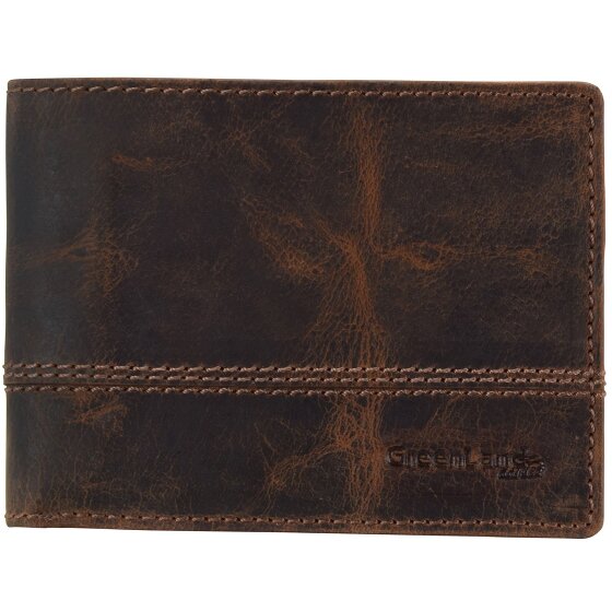 Greenland Nature Cartera clásica de piel 12,5 cm